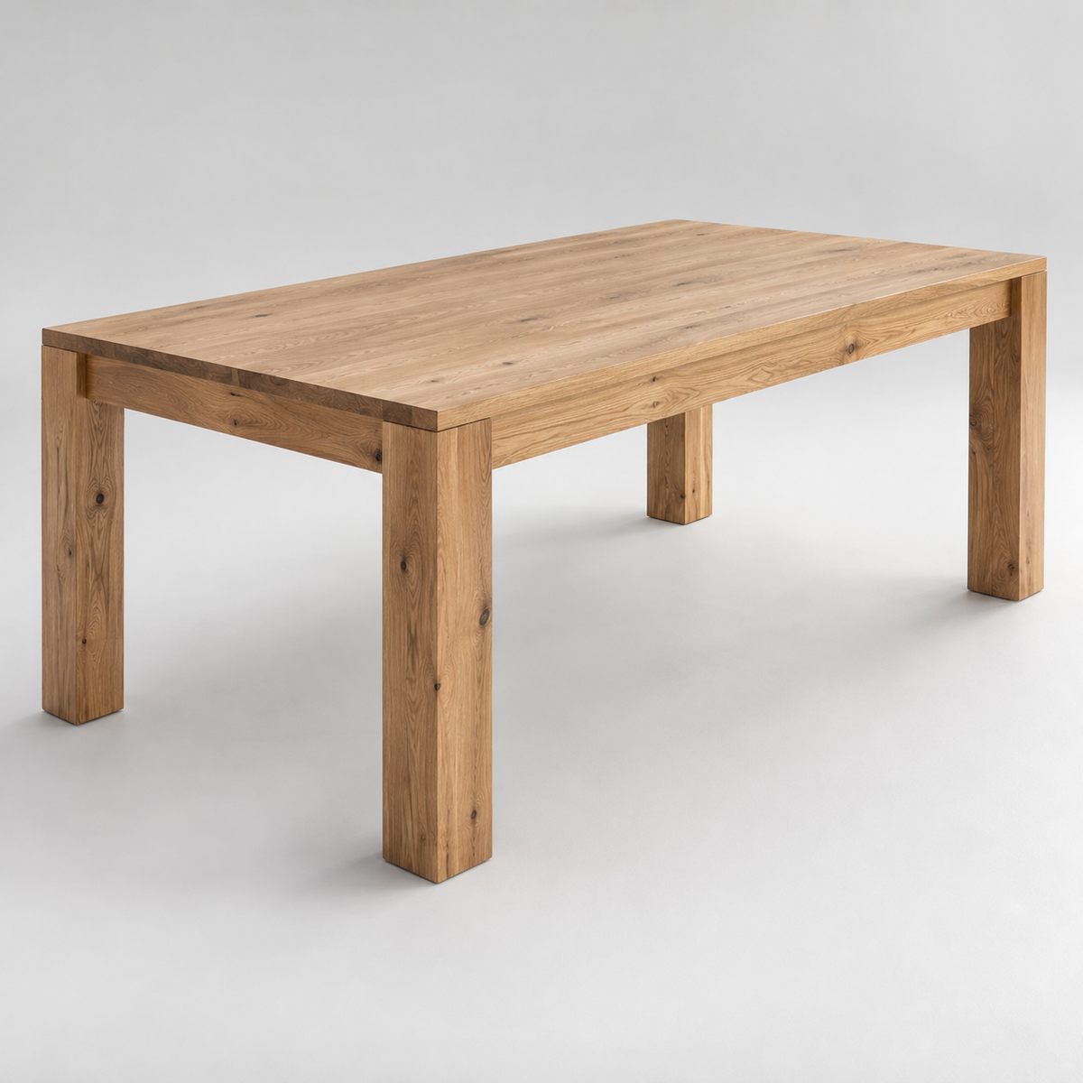 Esstisch Massivholz 180 cm – originale Detailansicht