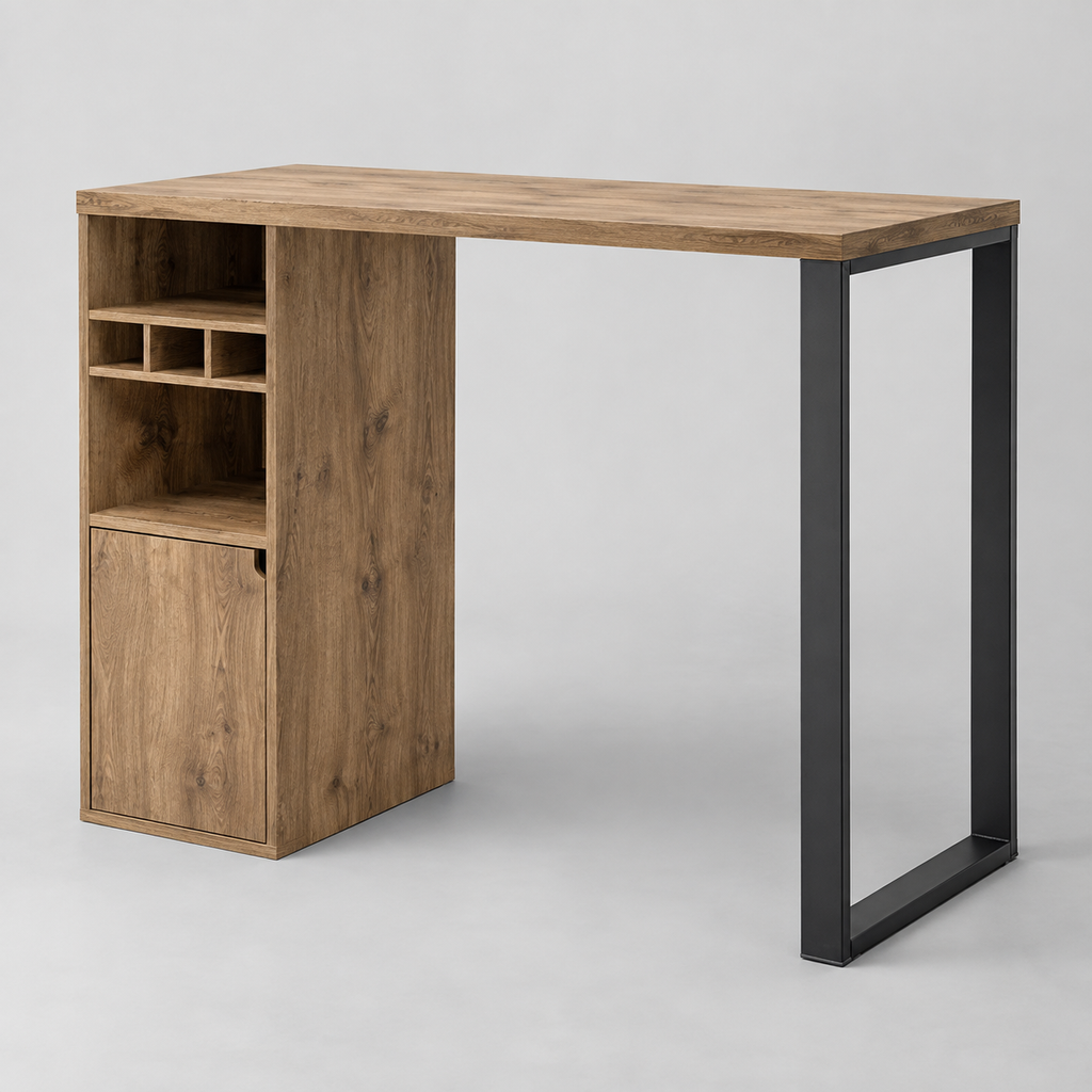 Bartresen mit Stauraum 120 cm – originale Detailansicht
