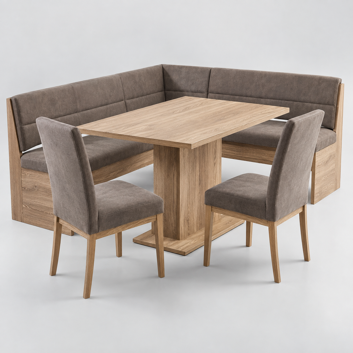 Esstisch mit Metallgestell 200 cm – originale Detailansicht